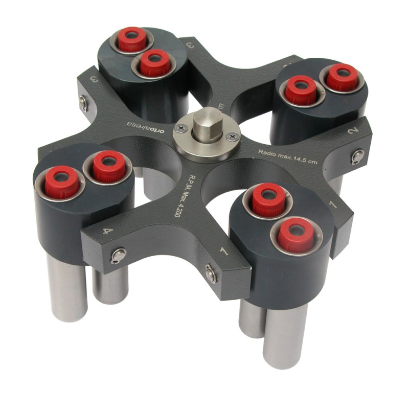 Rotore oscillante per 8 provette da 15 ml.