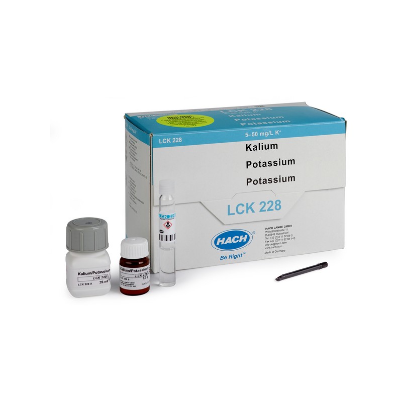 LCK228 - HACH - Potassium cuvett test for wastewater