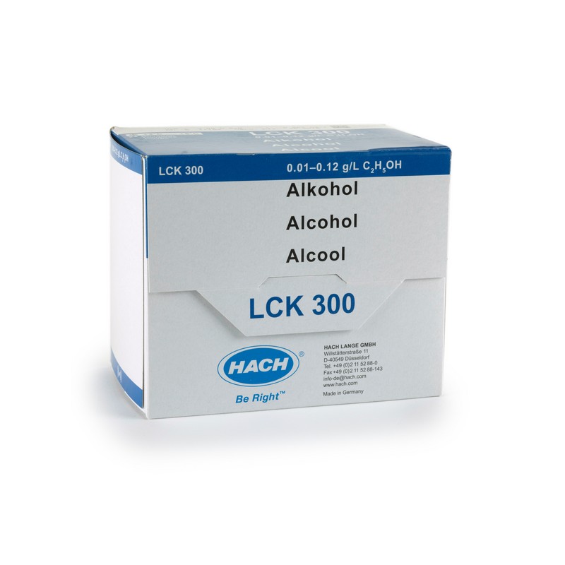 LCK300 - HACH - ALCOOL (0,01 - 0,12 g/L - 24 analisi)* A17070 MicroDist kit accessori, incluso