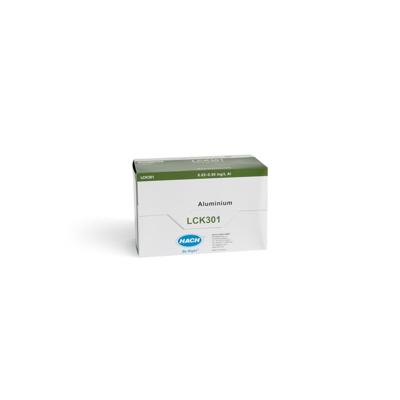 LCK301 - HACH - ALLUMINIO (0,02 - 0,5 mg/L - 24 analisi)
