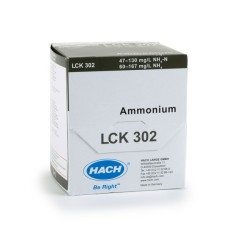 LCK302 - HACH - AMMONIO47 – 130 mg/l NH4-N60 – 167 mg/l NH425 analisi