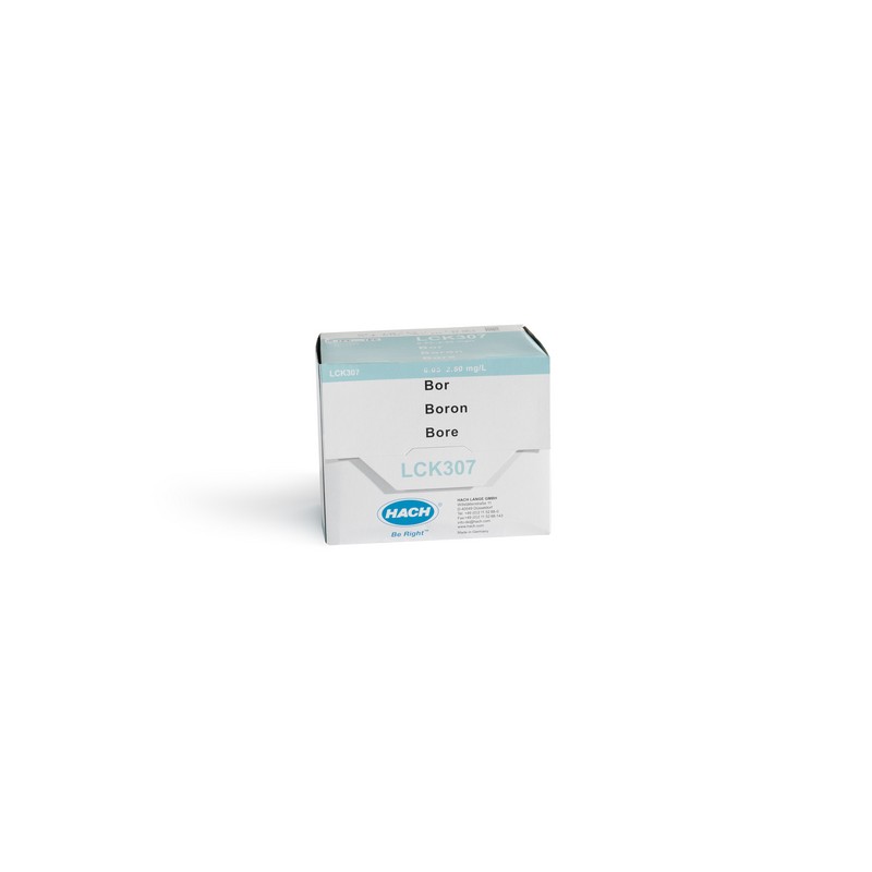 LCK307 - HACH - BORO (0,05 - 2,5 mg/L - 25 analisi)