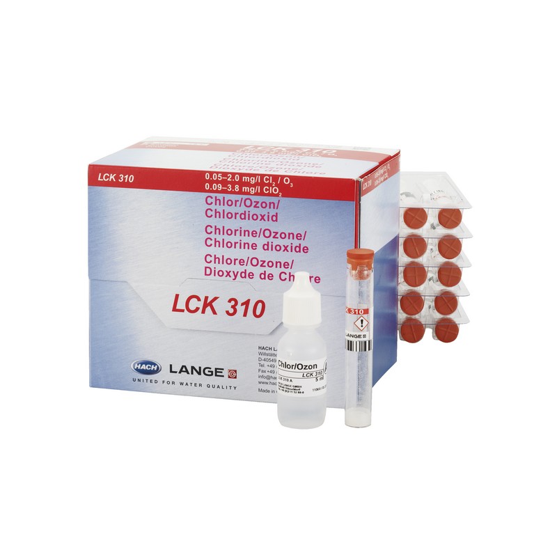 LCK310 - HACH - LCK310 - CLORO- OZONO (0,05 - 2,0 mg/L - 24 analisi)