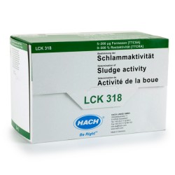 LCK318 - HACH - ATTIVITA' DEI FANGHI (25 cuvette)Accessori necessari per l'esecuzione del test: