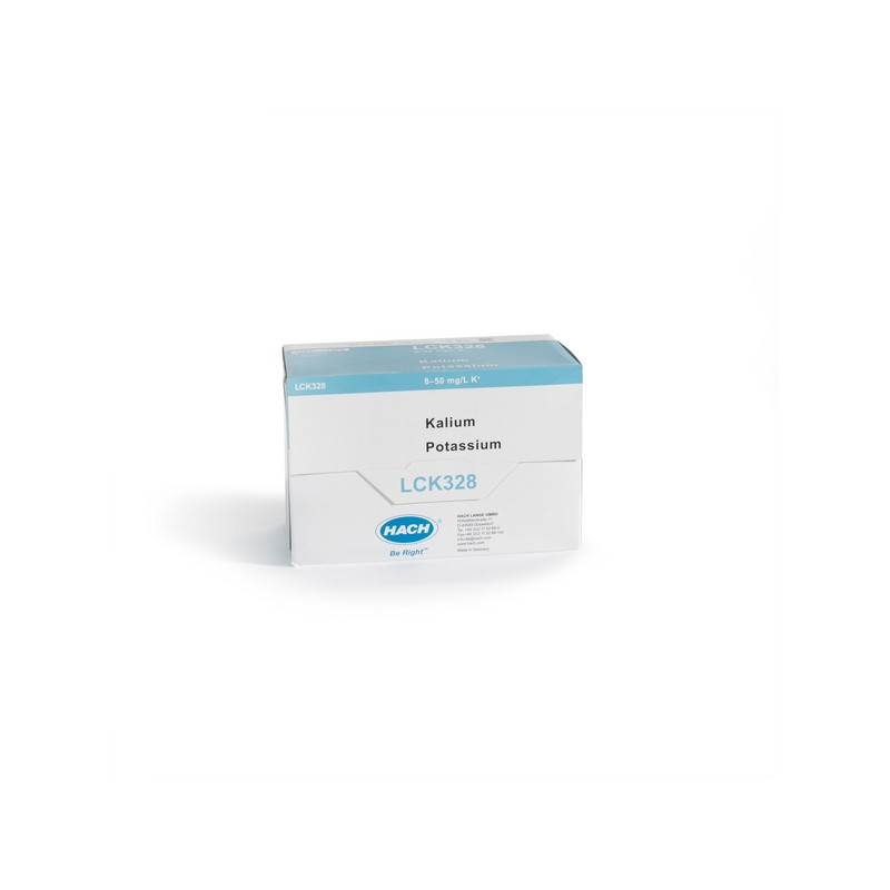 LCK328 - HACH - POTASSIO (8 - 50 mg/L - 24 analisi)