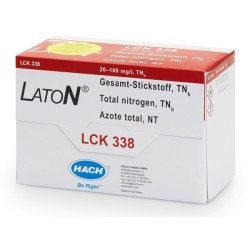 LCK338 - HACH - LATON Azoto totale (20 - 100 mg/L - 25 analisi)