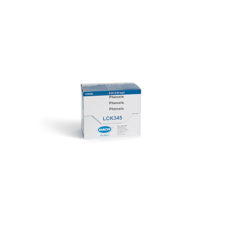 LCK345 - HACH - FENOLI (0,05 - 5,0 mg/L - 24 analisi)