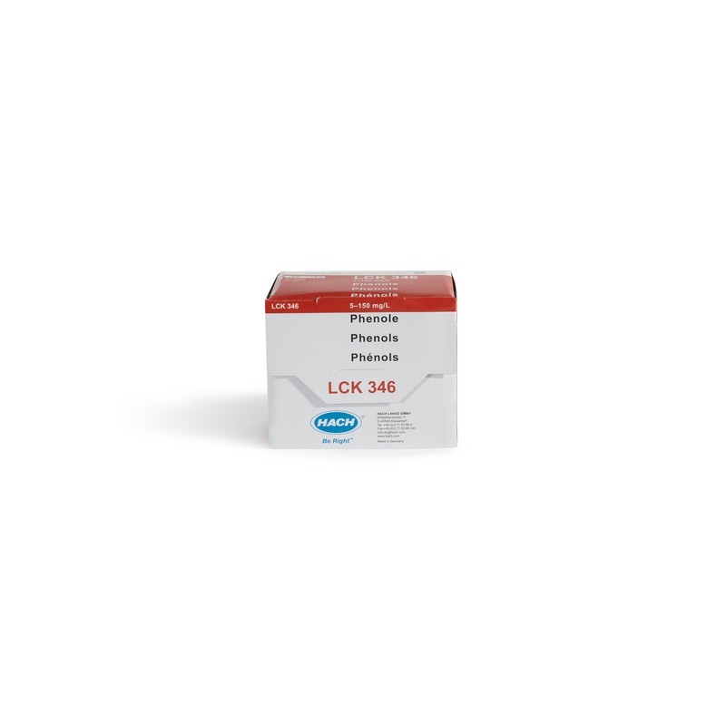 LCK346 - HACH - FENOLI (5,0 - 200 mg/L - 24 analisi)