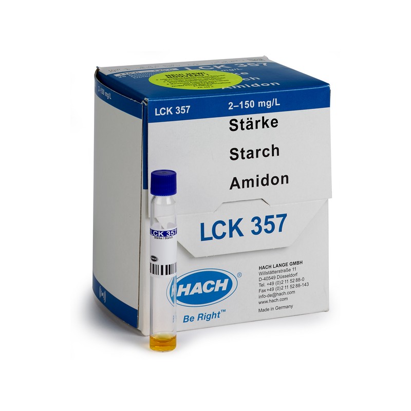 LCK357 - HACH - AMIDO (5 - 150 mg/l- 25 analisi)Standard di controllo disponibile: LCA390