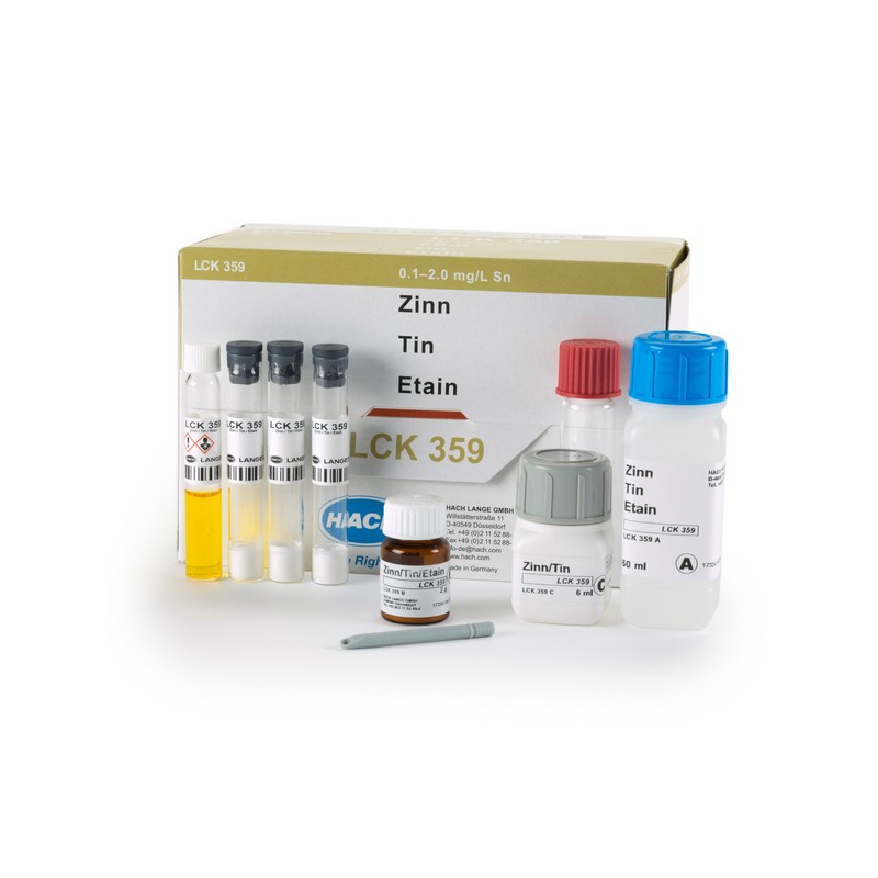 LCK359 - HACH - STAGNO (0,1 - 2,0 mg/L - 24 analisi)