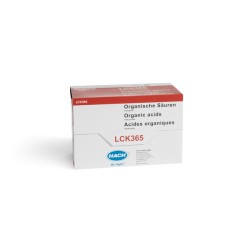 LCK365 - HACH - Acidi organici (50 - 2.500 mg/L - 25 determinazioni)Utilizzabile solo con DR190