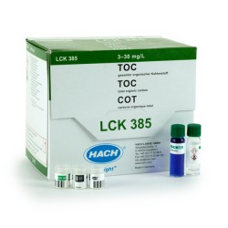 LCK385 - HACH - TOC met.per eliminazione C. inorg. 3-30 mg/l, 25 analisiRichiede l'agitatore TO