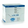 LCK386 - HACH - TOC met.per eliminazione C. inorg. 30-300 mg/l, 25 analisi Richiede l'agitatore