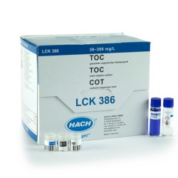 LCK386 - HACH - TOC met.per eliminazione C. inorg. 30-300 mg/l, 25 analisi Richiede l'agitatore