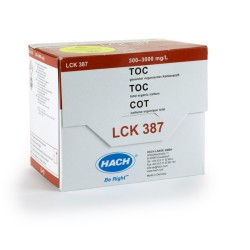 LCK387 - HACH - TOC met.per eliminazione C. inorg. 300-3000 mg/l, 20 analisi Richiede agitatore
