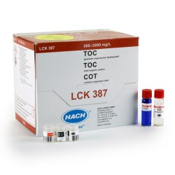 LCK387 - HACH - TOC met.per eliminazione C. inorg. 300-3000 mg/l, 20 analisi Richiede agitatore