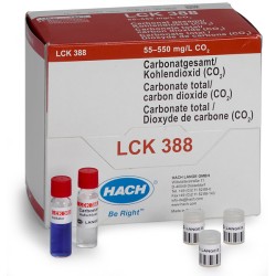 LCK388 - HACH - CARBONATI (55 - 550 mg/L - 25 analisi)Scatola composta da: