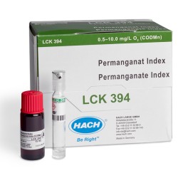 LCK394 - HACH - Ossidabilita al permanganato (Kubel) 0,5 - 10 mg/L O2 (CODMn) - 25 test