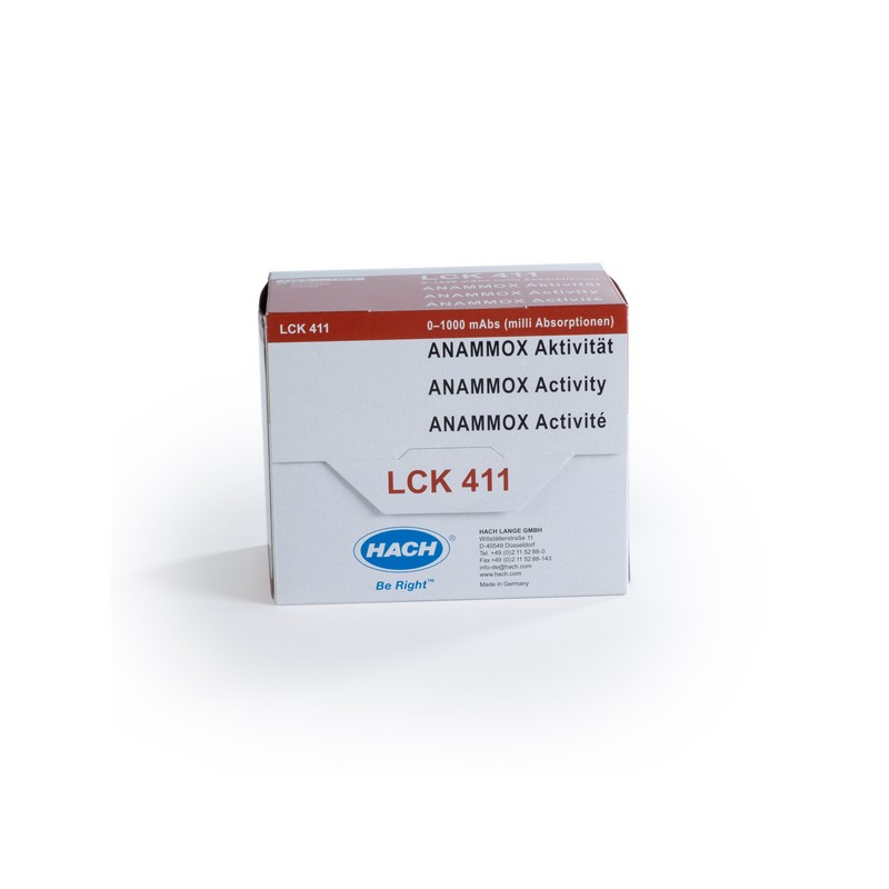 LCK411.00 - HACH - Test in cuvetta per attività Anammox, 0 - 1000 mAbs, 25 test