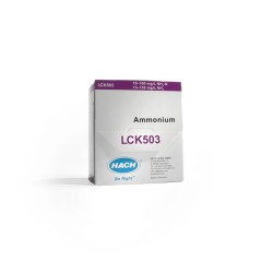 LCK503 - HACH - Ammonio 10 – 100 NH4-N, 25 test Utilizzabile solo con DR1900-DR3900-DR6000