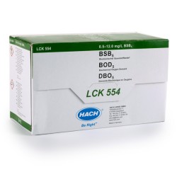 LCK554 - HACH - BOD5 (0,5 - 12 mg/L, 24 analisi)Richiede i seguenti accessori:LTV073: termosta