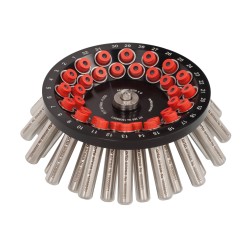 Angolo fisso rotore 35° per 32 provette da 15 ml.