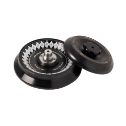 Angolo fisso rotore 45° per 30 microprovette 1,5-2 ml. incluso coperchio