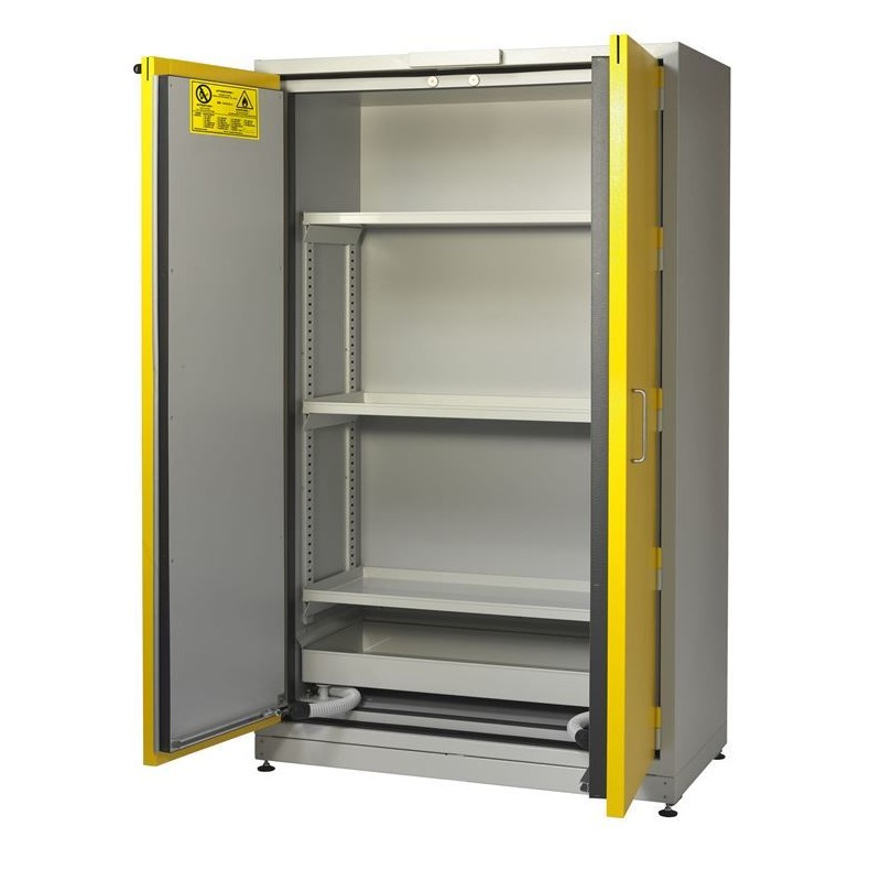 Armadio per sostanze infiammabili larghezza 1200 mm - AC 1200 T30