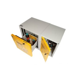 Armadio basso infiammabili, acidi e basi L. 1000 mm - KEMFIRE 1000/50 TYPE B
