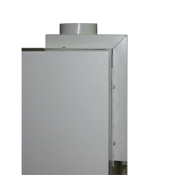 SAFETYBOX CONVOGLIATORE FUMI Kit convogliamento fumi verso l'alto Ø100mm