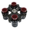Rotore oscillante per 4 provette da 250 ml.