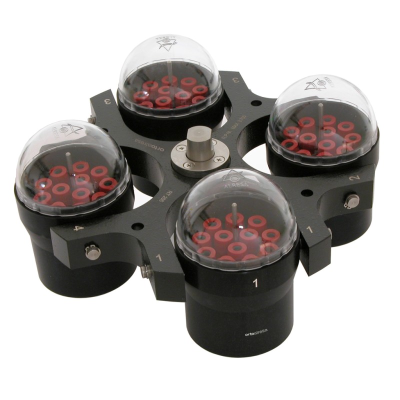 Rotore oscillante per 4 provette da 400 ml.