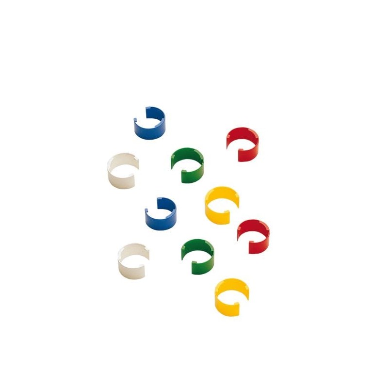F161301 - GILSON - COLORIS CLIPS, BAG OF 10 (MIXED COLORS)