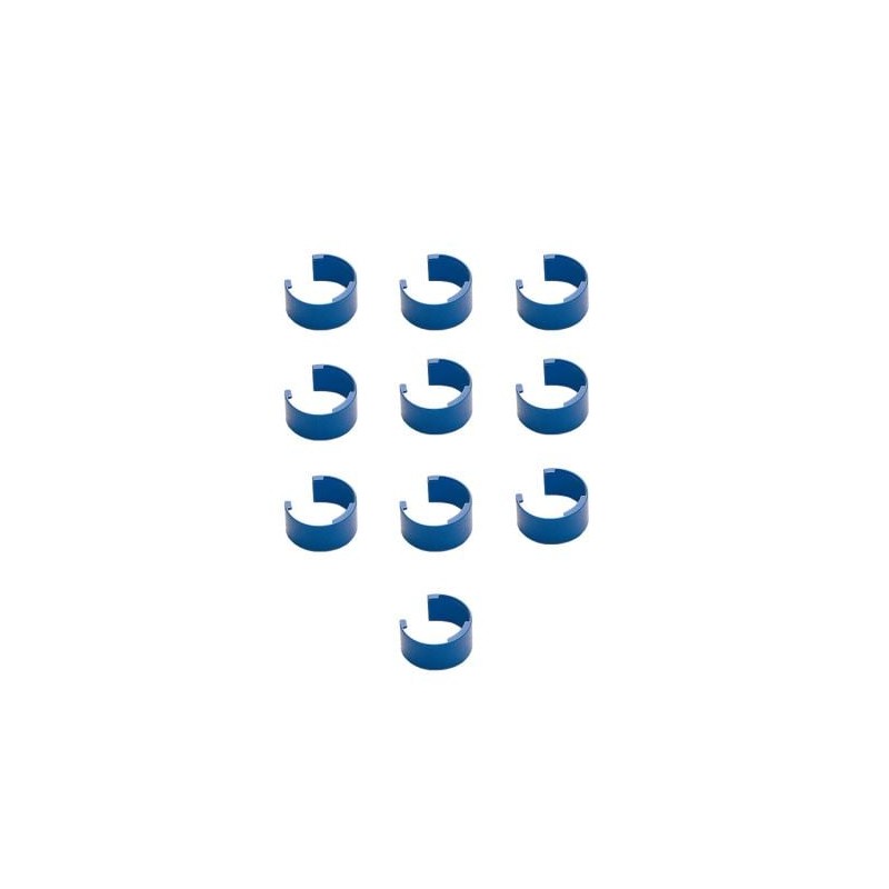 F161305 - GILSON - COLORIS CLIPS, BAG OF 10, (BLUE)