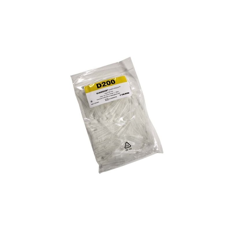 F161931 - GILSON - PUNTALI DIAMOND, D200, EASYPACK, BAG 1000