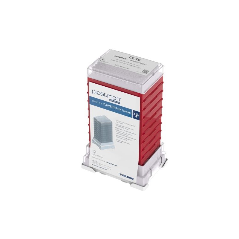 F167102 - GILSON - TOWER PACK DL10, RICARICA DI 960 PUNTALI