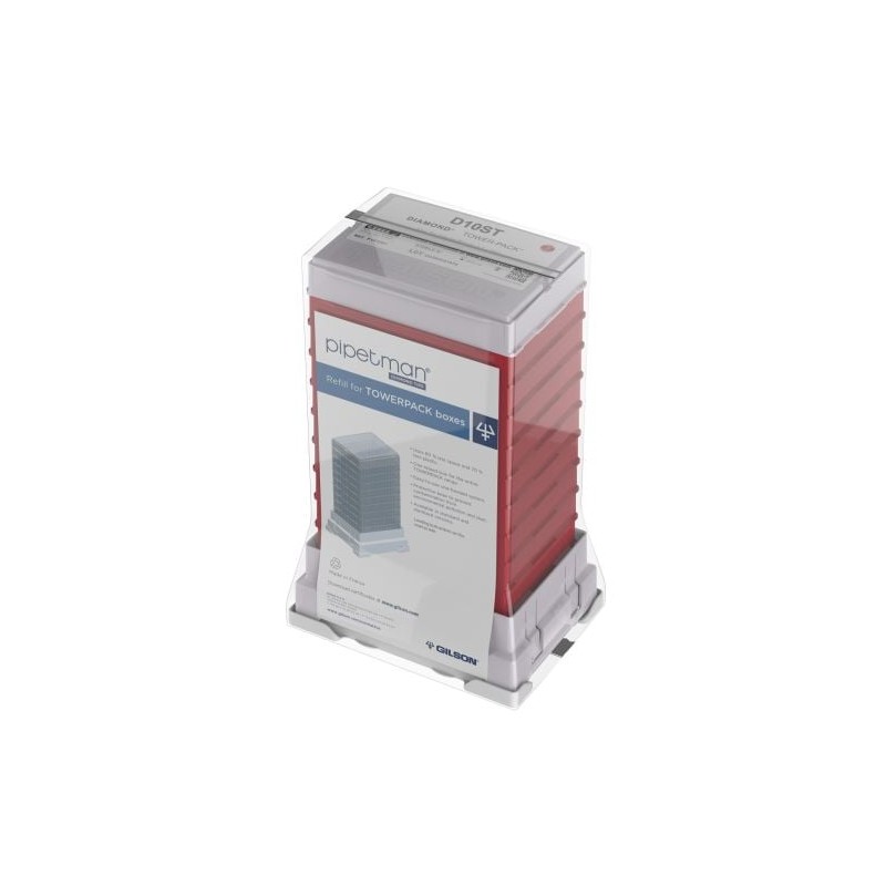 F167201 - GILSON - TOWER PACK D10ST, RICARICA DI 960 PUNTALI