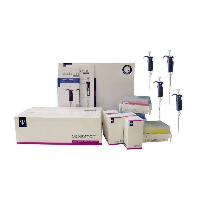 F167370 - GILSON - PIPETMAN L 4-PIPETTE KIT