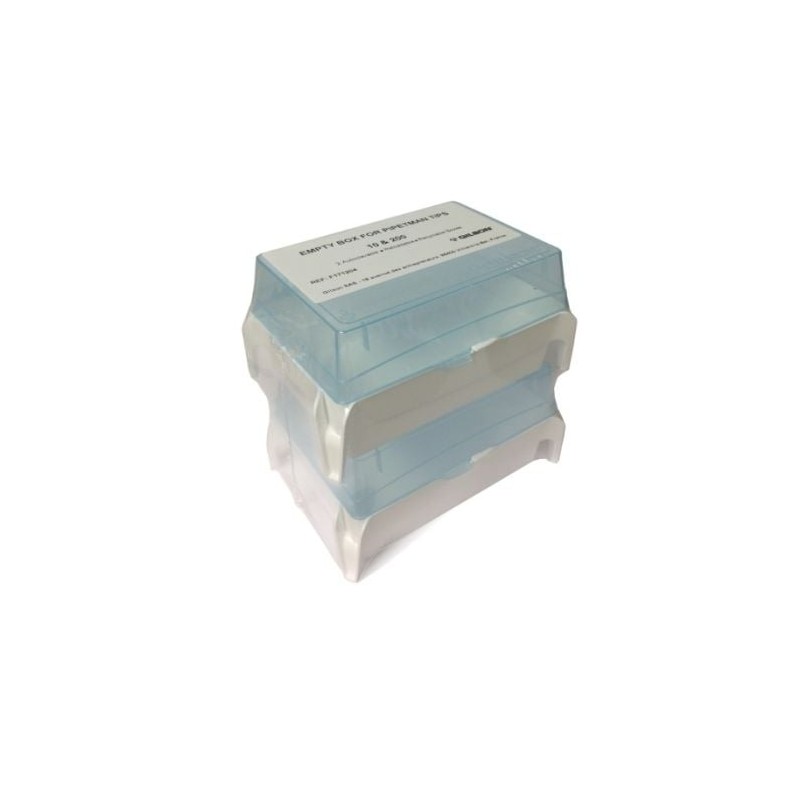 F171204 - GILSON - VASSOI VUOTI PER PUNTALI DL10/D200 PER RELOAD PACK O BLISTER REFILL, 2 PEZZI X 9