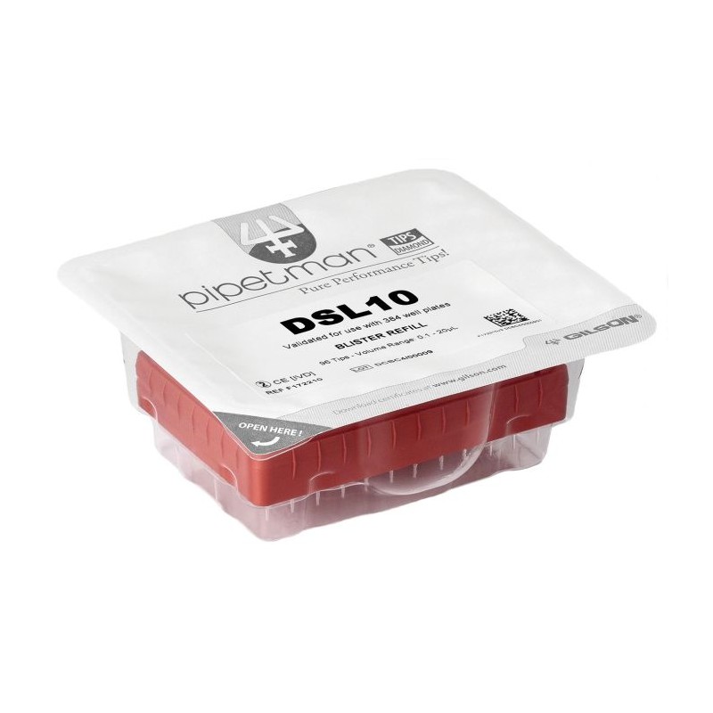 F172210 - GILSON - DIAMOND, BLISTER DSL10, 960 PUNTALI