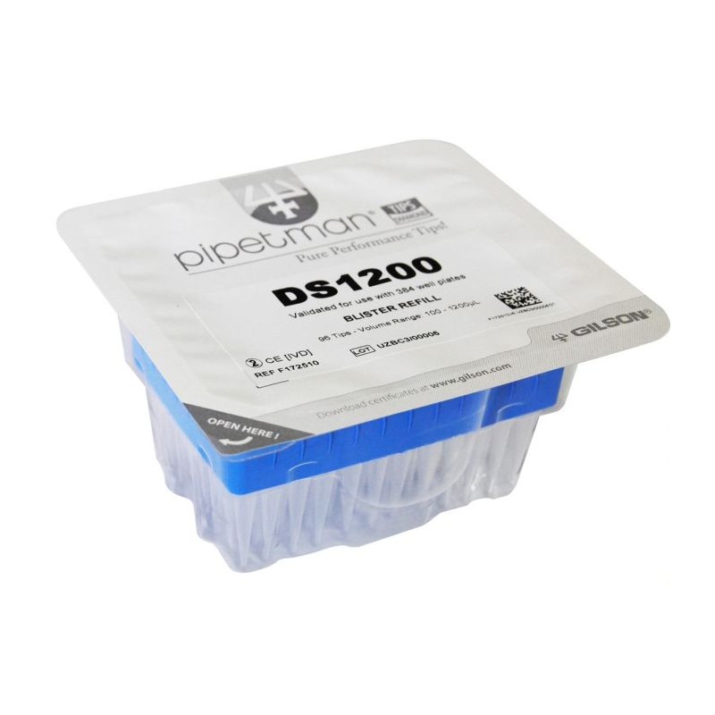 F172800 - GILSON - DIAMOND TIPS, D1200, BLISTER REFILL 960