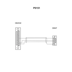 RS 232 CABLE (BALANCE - EPSON PRINTER) - Model P0151