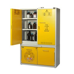 SAFETYBOX KEMFIRE 1100 A(type B)Armadio combinato alto-comparto infiammabile 1