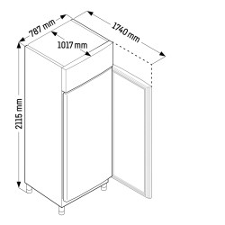 BRPSVH 8401 - LIEBHERR - Perfection Frigorifero per panetteria e pasticceria con raffreddamento ventilato