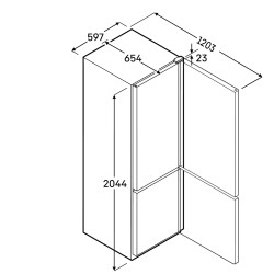 FCFCVG 4002 - LIEBHERR - Perfection Combinazione frigo-congelatore