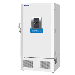Congelatore verticale -86°C,729 lt. Isolamento VIP,doppio sistema di refrigeraz.
