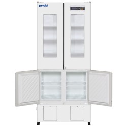 Frigocongelatore farmaceutico +4° e -30°C. Volume 326/136 lt. Refrigeranti HC.