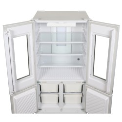 Frigocongelatore farmaceutico +4° e -30°C. Volume 326/136 lt. Refrigeranti HC.