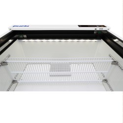 165 litre capacity, sliding doors